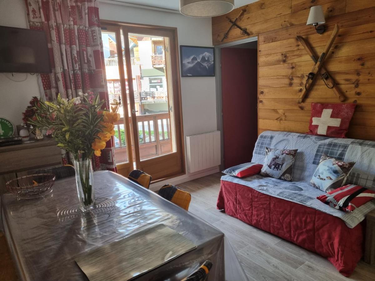 Agreable Appartement De 6 Pers Au Pieds Des Pistes ,Wifi Gratuit A Saint-Sorlin-D'Arves Labelise 3 Etoiles Au Gite De France Buitenkant foto